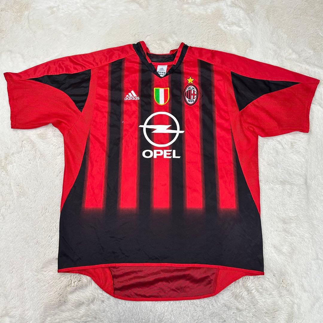 美品✨2XL ACミラン マルディーニ ユニフォーム 3アディダス ブローク