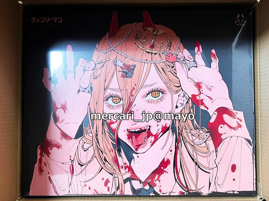 マウス・トラックボール CHAINSAW MAN LUNAR SPEED Glass Pad Power CHAINSAW MAN COLLECTION - LUNAR SPEED Glass Pad – Arbiter Studio