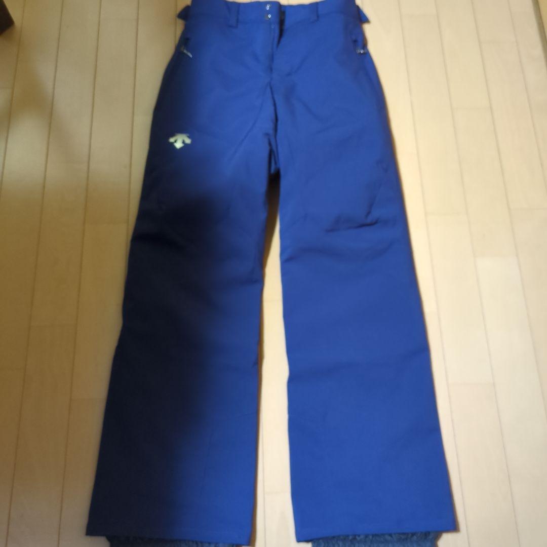 はっぱ　新品未使用　デサント　ネイビー スキーウェア　М　ズボン　パンツ スキーウェア スキーパンツ デサント パンツ DESCENTE メンズ