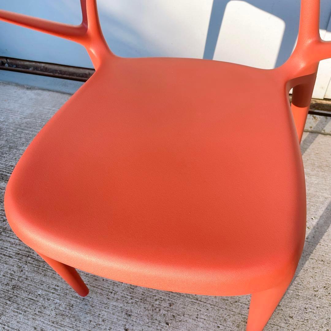 訳あり未使用品】CHERRY エルパソ ダイニングチェア レッド 2脚セット