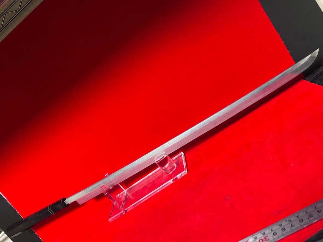 包丁　マグロ包丁　銘有り　玉鋼　甲伏鍛　墨流　地肌綺麗　刃文綺麗　未使用品 MUSASHI JAPAN 京都三条店 Knife Shop (祇園・河原町・清水寺|生活雑貨