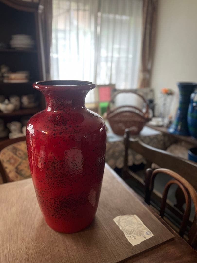 Verandar＊ドイツ製 German 花瓶 フラワーベース インテリア 西ドイツヴィンテージ ファットラヴァ フラワーベース 花瓶/W.Germany