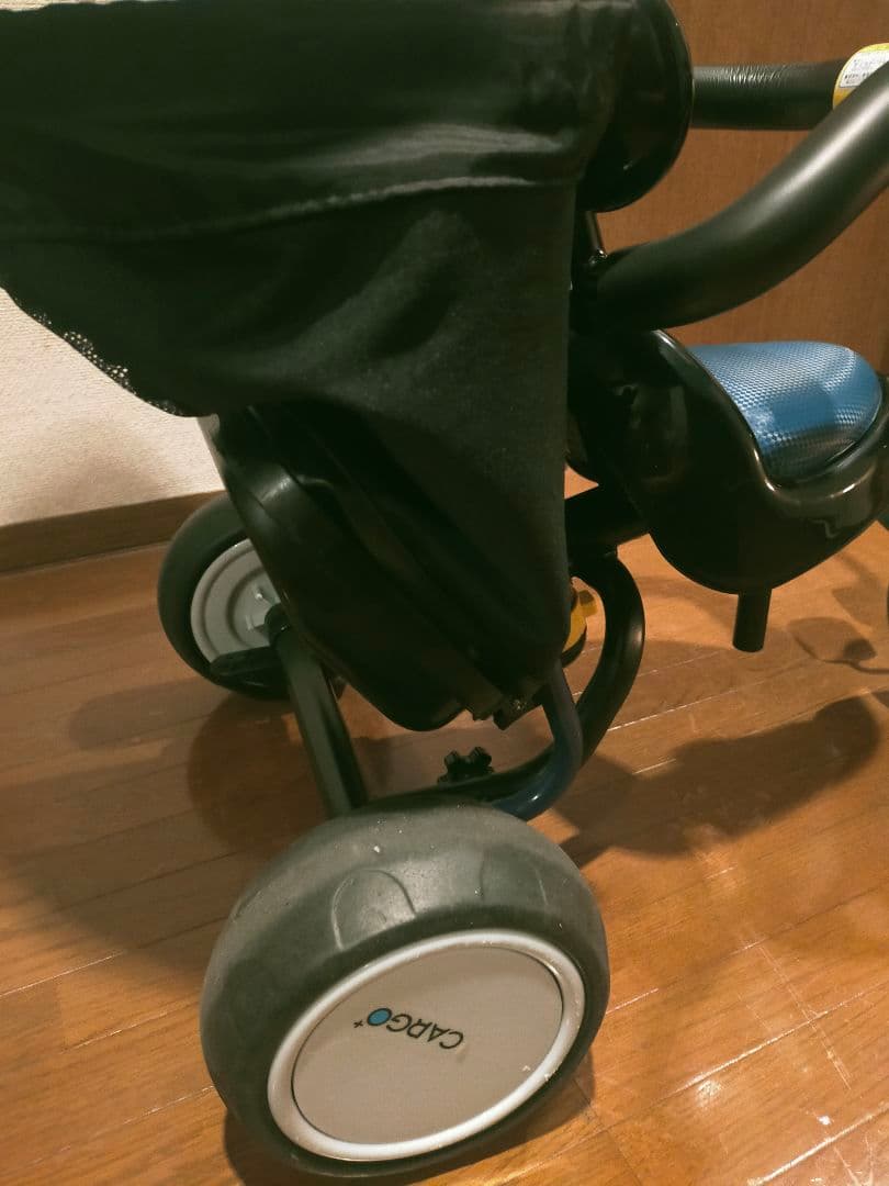 ides ides CARGO+ アイデス カーゴ プラス ネイビー三輪車 日よけ付き