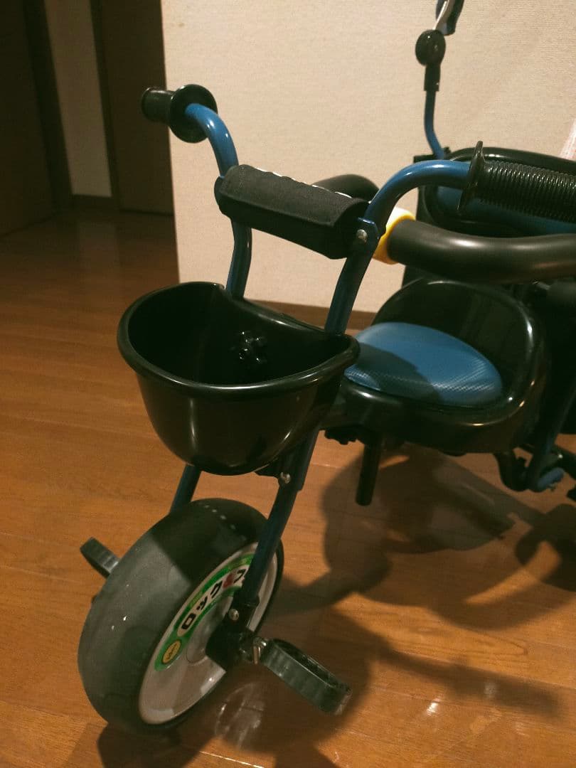 ides CARGO+ アイデス カーゴ プラス ネイビー三輪車 日よけ付き