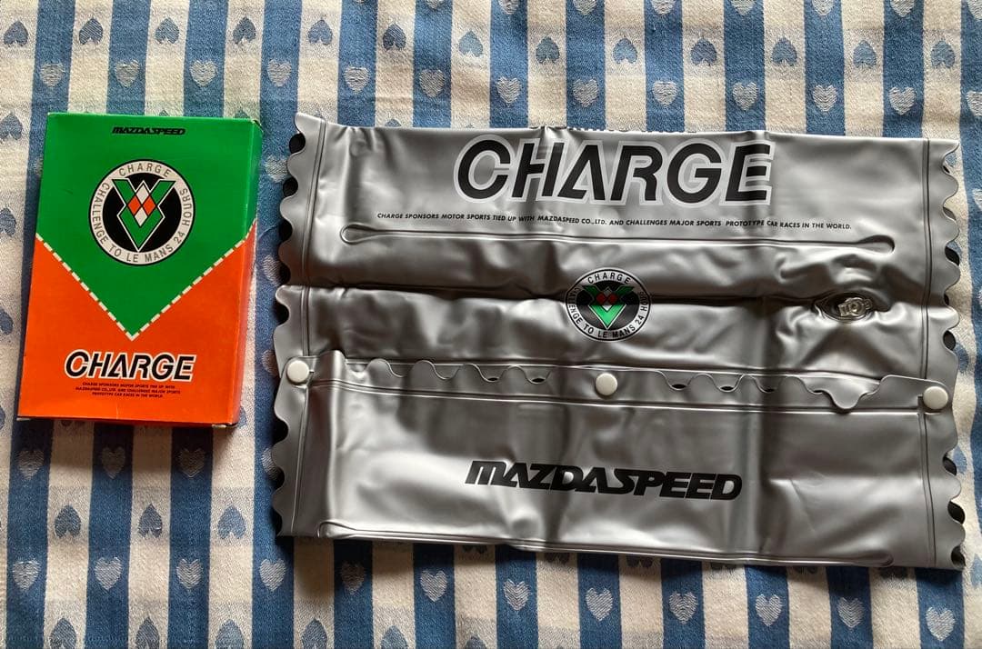 マツダスピード ルマン24 CHARGE MAZDA貴重 エアー枕 非売品超希少