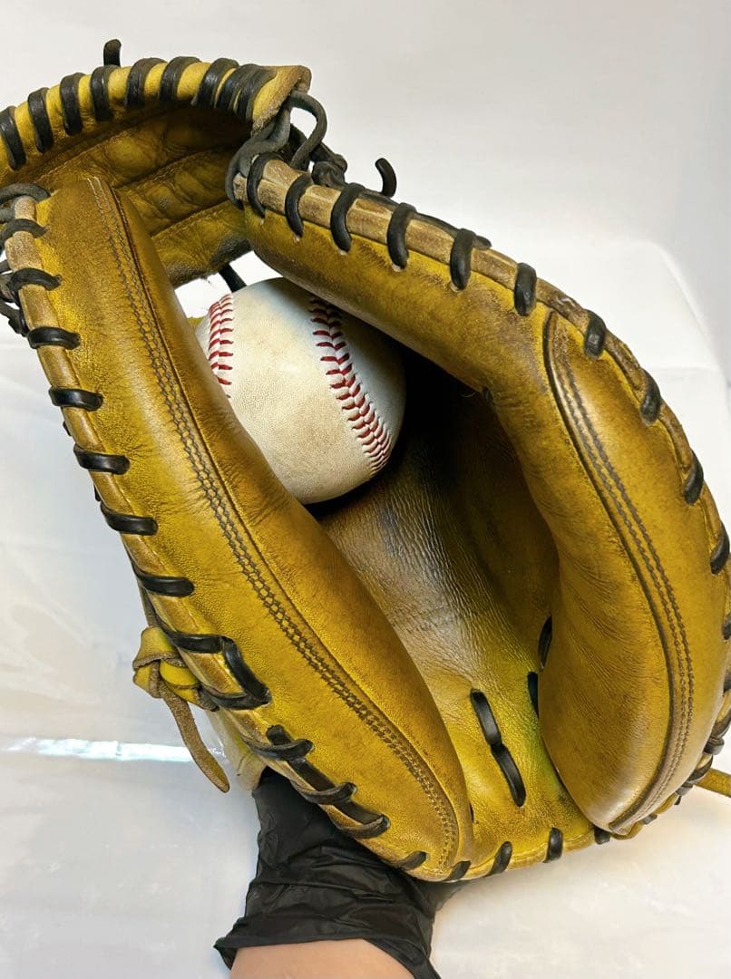 ☆即戦力・IPセレクト☆ 硬式用 キャッチャーミット オイルメンテ済