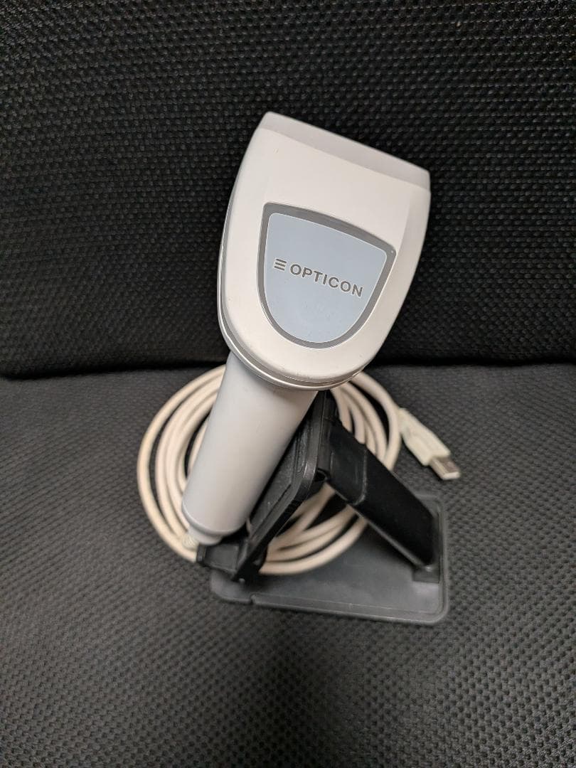 OPTICON USB ハンディスキャナー L-46X 中古品 2個セット 送料無料 OPTICON 抗菌 二次元バーコードリーダー L-46X