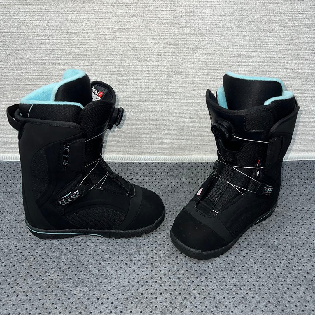 数回使用 23cm head TWO BOA スノーボードブーツ - メルカリ