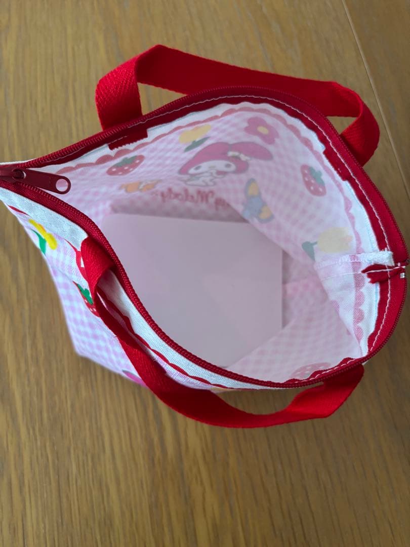 《レア物》未使用　1999 My Melody お弁当箱セット　平成レトロ