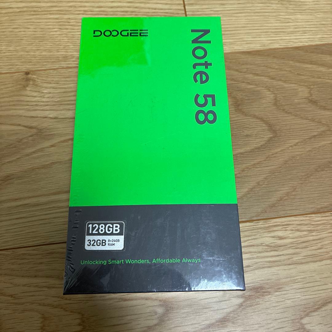 Doogee Note58 スマホ　アンドロイド　Android SIMフリー Amazon | 【Android 16 スマホ 初登場】DOOGEE Note58 スマートフォン