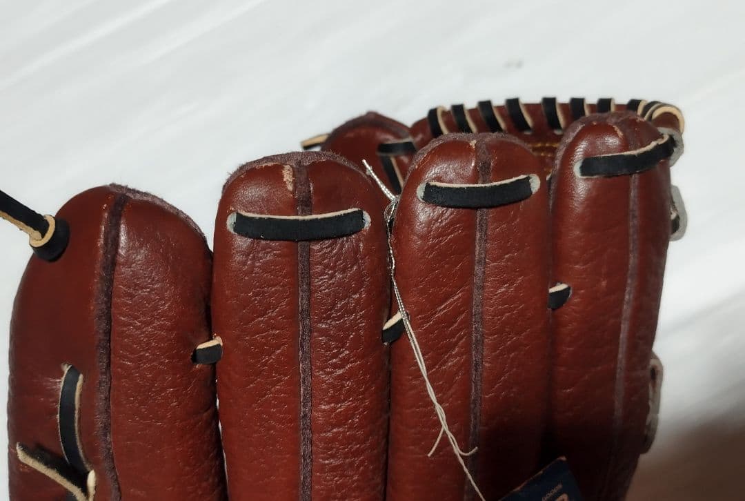 タグ付 リーグスター 大人用軟式野球グローブ LGS 1234 牛革 - メルカリ