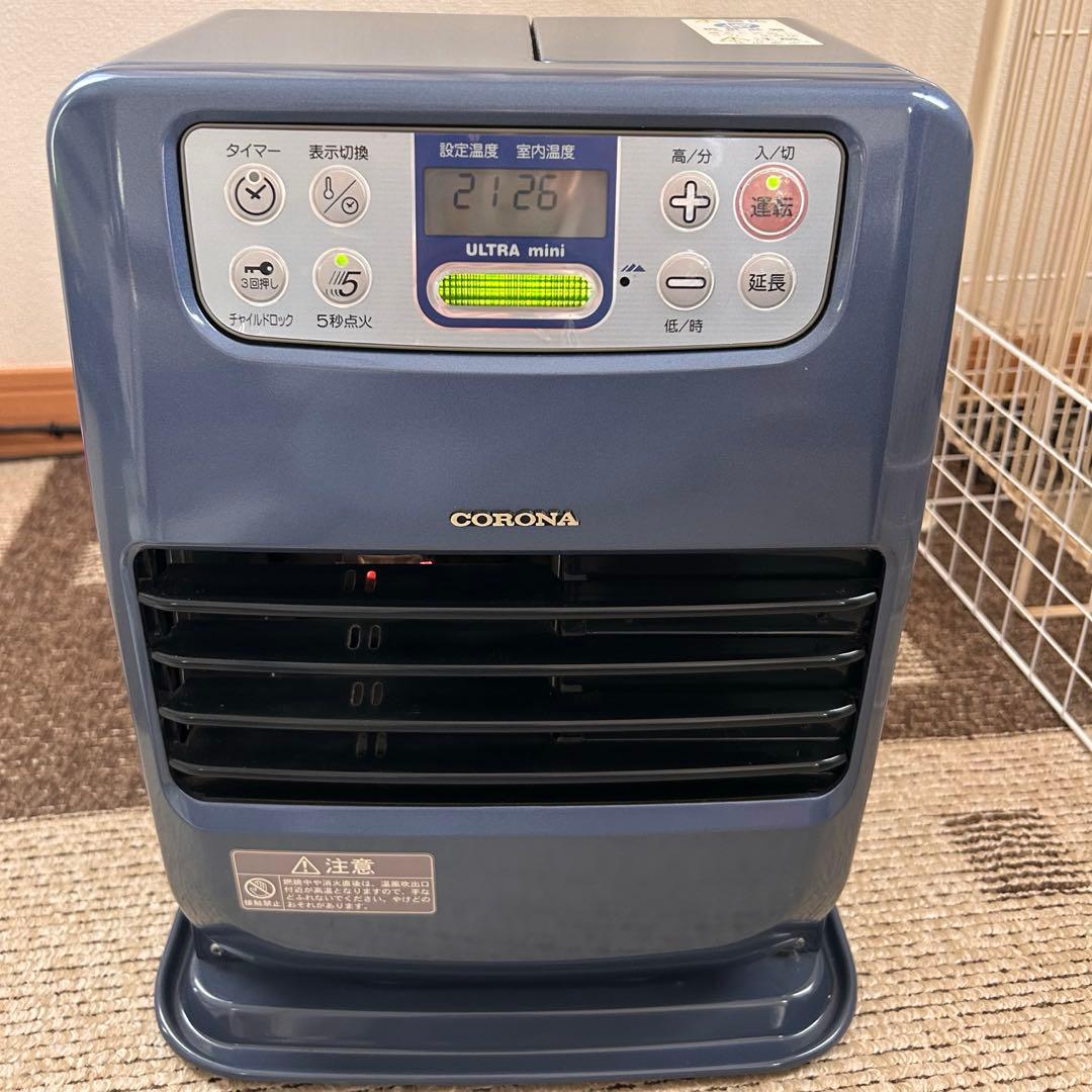 KORONA FH-255Y 石油ファンヒーター 説明書付き - メルカリ