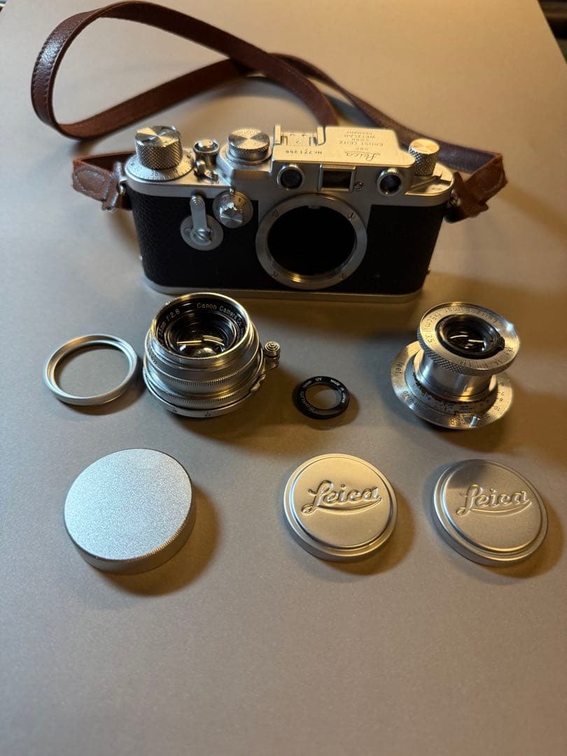 Leica Ⅲf「Elmar50mm/f3.5」「canon35mm/f2.8」 Leica D VARIO-ELMARIT 14-50mm f2.8-3.5 E72 Lens for Four Thirds 4