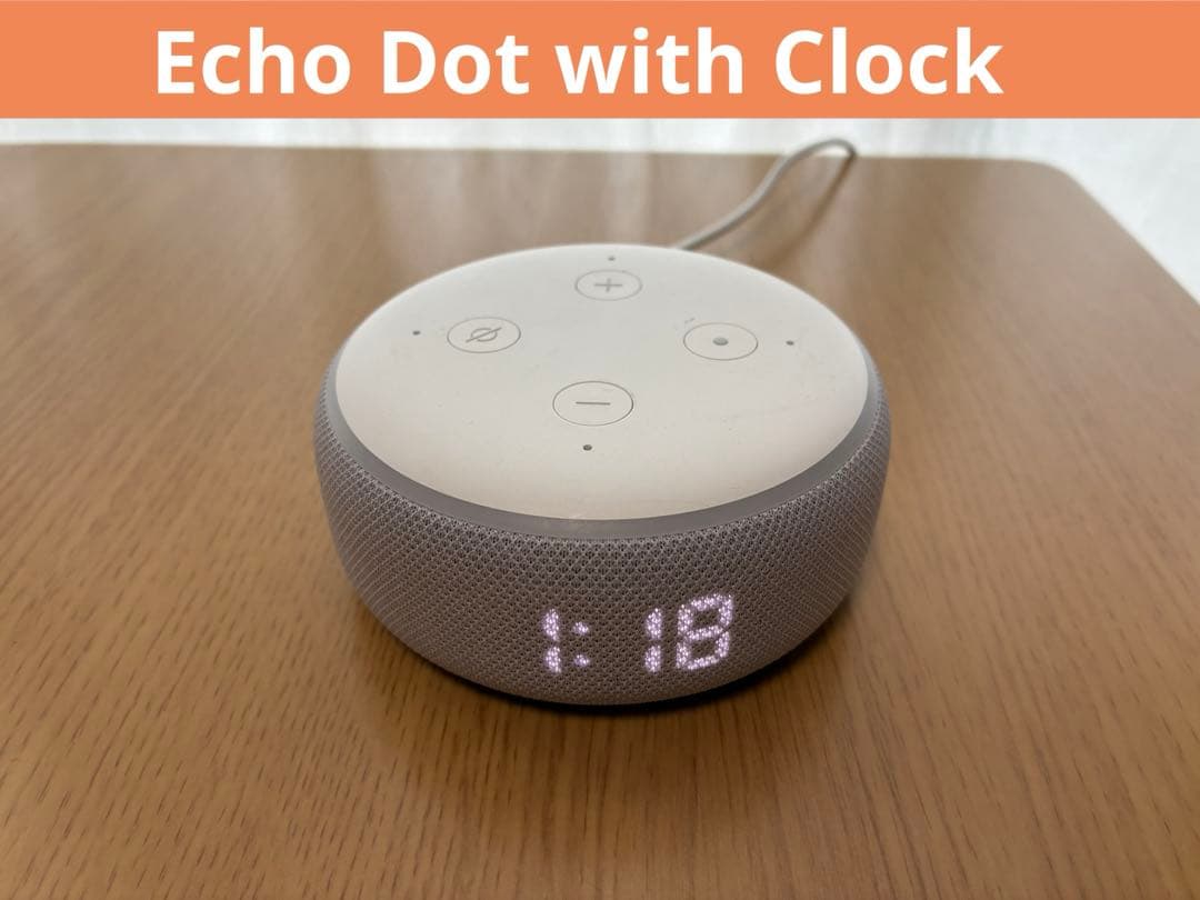 Echo Dot with Clock 第3世代 スマートスピーカー - メルカリ