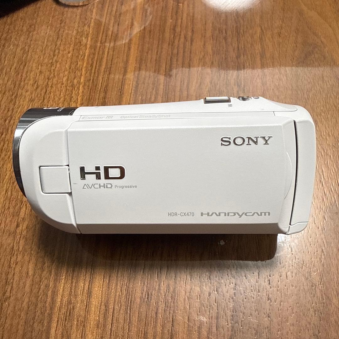 SONY HDR CX470 ハンディカムビデオカメラ - メルカリ