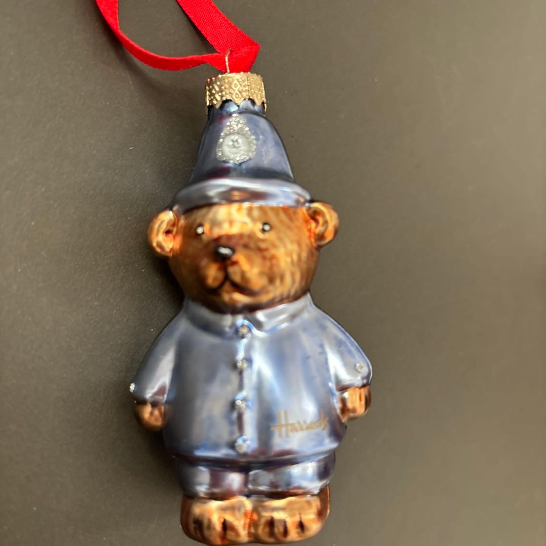 メルカリ便】 Harrods ハロッズ ガラスオーナメント4個セット - メルカリ