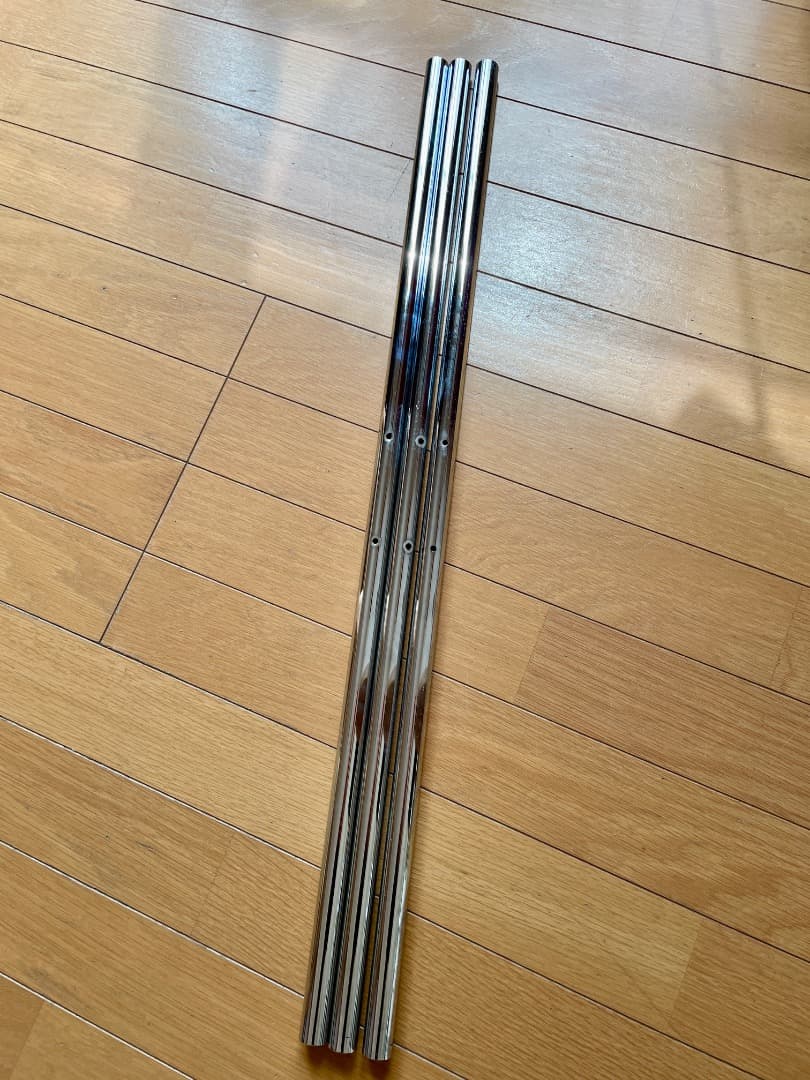 USM Haller パーツ ハラー キャビネットチューブ 73cm 3本セット USMハラー 1連3段 キャビネット （W773×D373×H1090mm）グラファイト