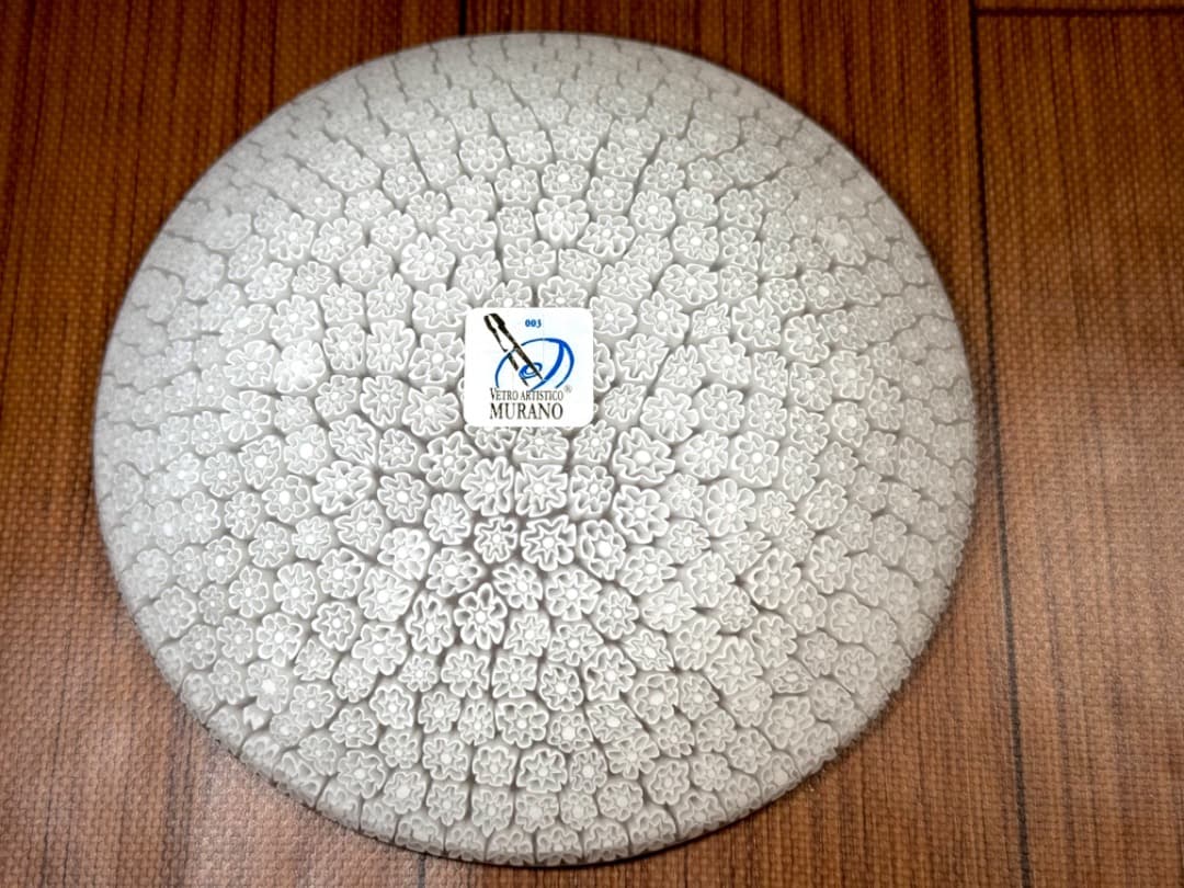 新品】エルコーレモレッティ ミレフィオーリ プレート 13cm murano