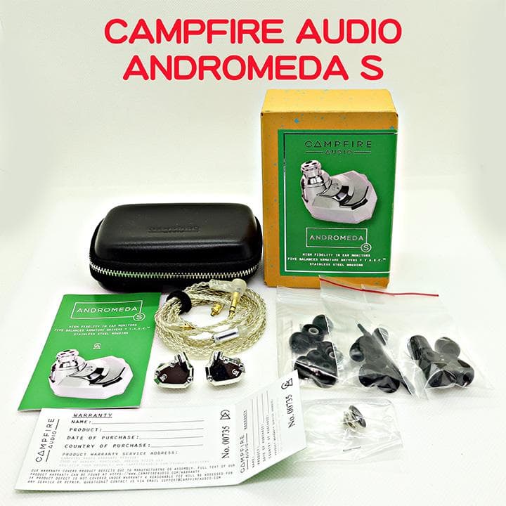 イヤホン CAMPFIRE AUDIO ANDROMEDA S ANDROMEDA S - Campfire Audio -ミックスウェーブ株式会社