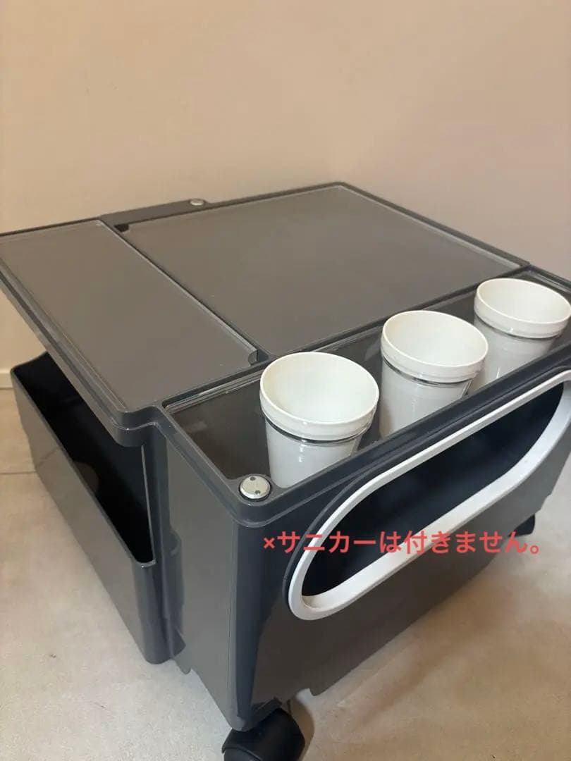 ジョエコロンボ　ボビーワゴン　付属品付き　グレー 楽天市場】B-LINE ボビーワゴン 2段2トレイ Boby Wagon 収納ラック
