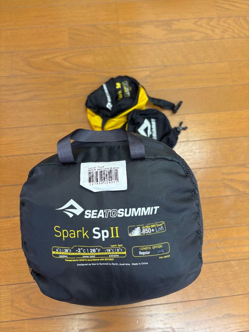 Sea to Summit Spark SpII 寝袋 -2°C 28°F