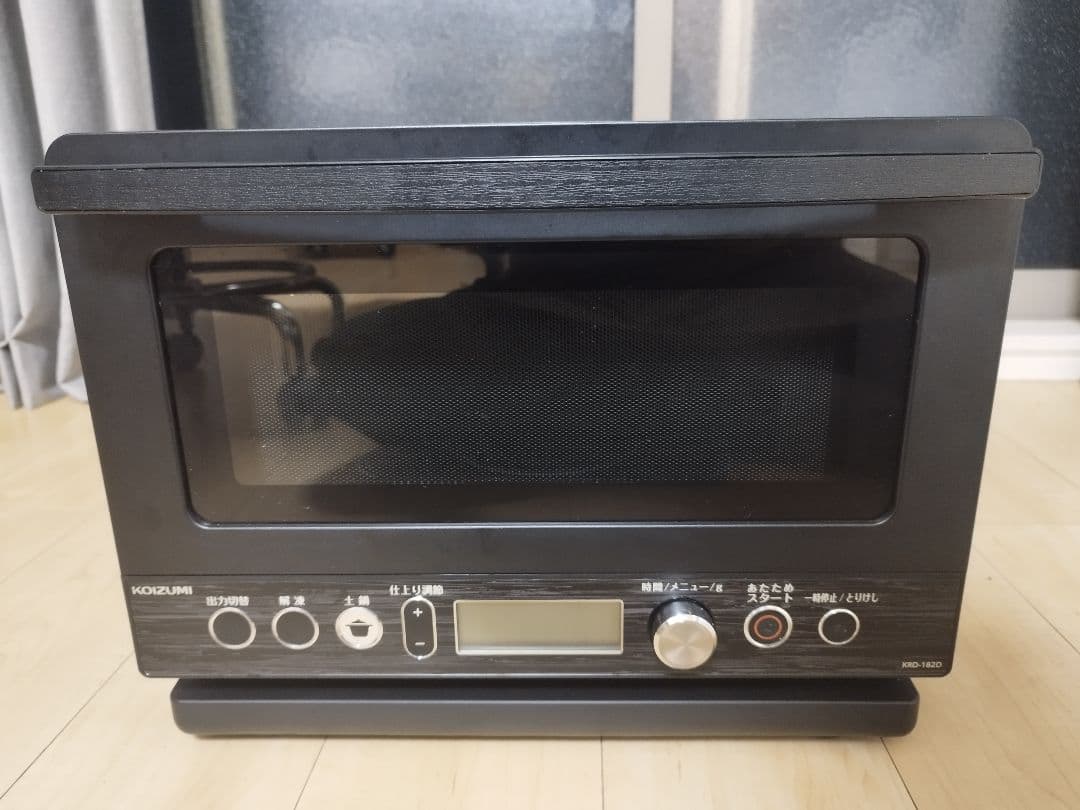 KRD-182D ブラック 単機能電子レンジ - メルカリ
