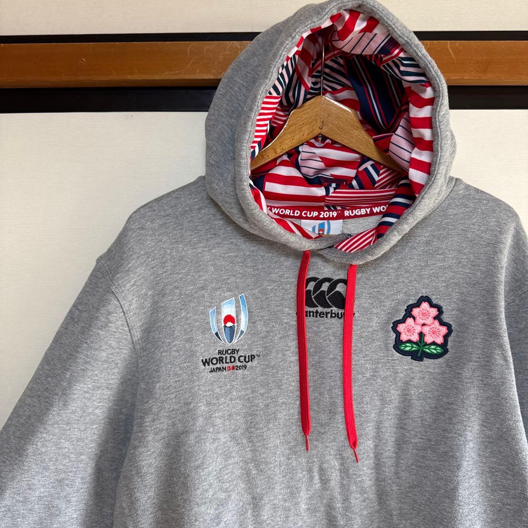 カンタベリー ラグビーワールドカップ 2019 パーカー 日本代表 桜ロゴ