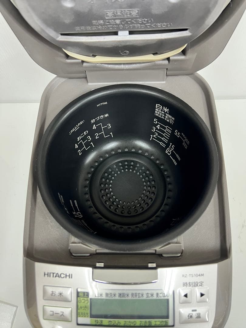 HITACHI 炊飯器 RZ-TS104M 大火力 1.0L (5.5合