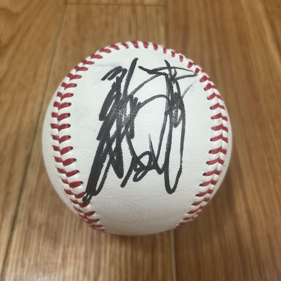 中日ドラゴンズ 12田島 直筆サインボール - メルカリ