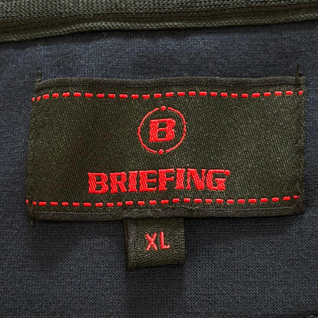 ブリーフィング ジップパーカー ゴルフウェア エンボスロゴ 2024年製