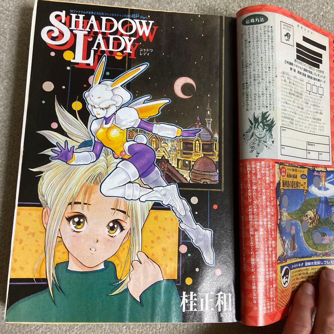 週刊少年ジャンプ 1995年3.4号 復刻版 裏表紙傷みあり - メルカリ