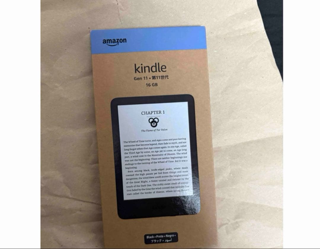 新品未開封 New Kindle 11世代 16GB ブラック キンドル - メルカリ