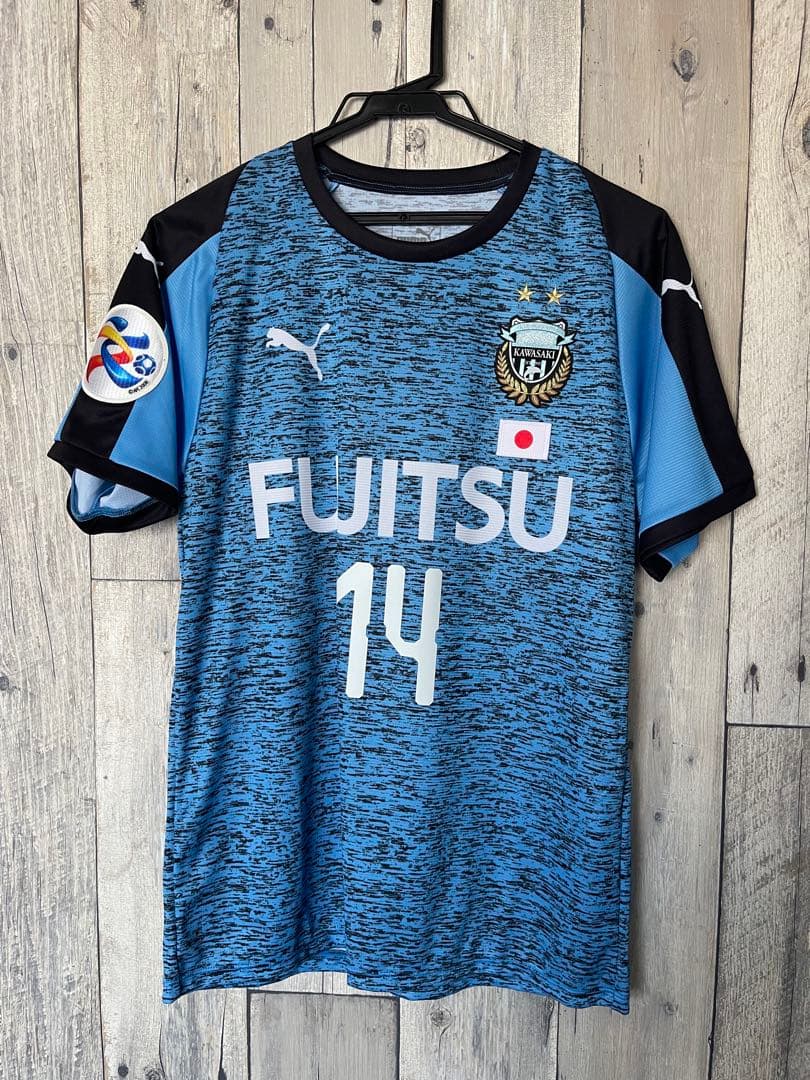 PUMA 川崎フロンターレ 2019ACLホームユニフォーム 中村憲剛 14 PUMA 川崎フロンターレ 2019ACLホームユニフォーム 中村憲剛 14 - メルカリ