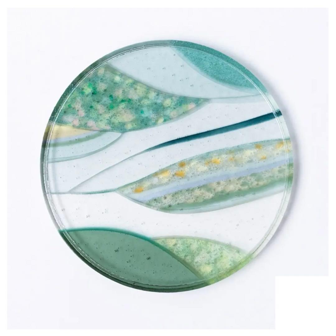 ② 沖田奈央　プレート　皿　食器　ガラス CATEGORY 沖田奈央/ Nao Okita | 黄魚オンラインショップ