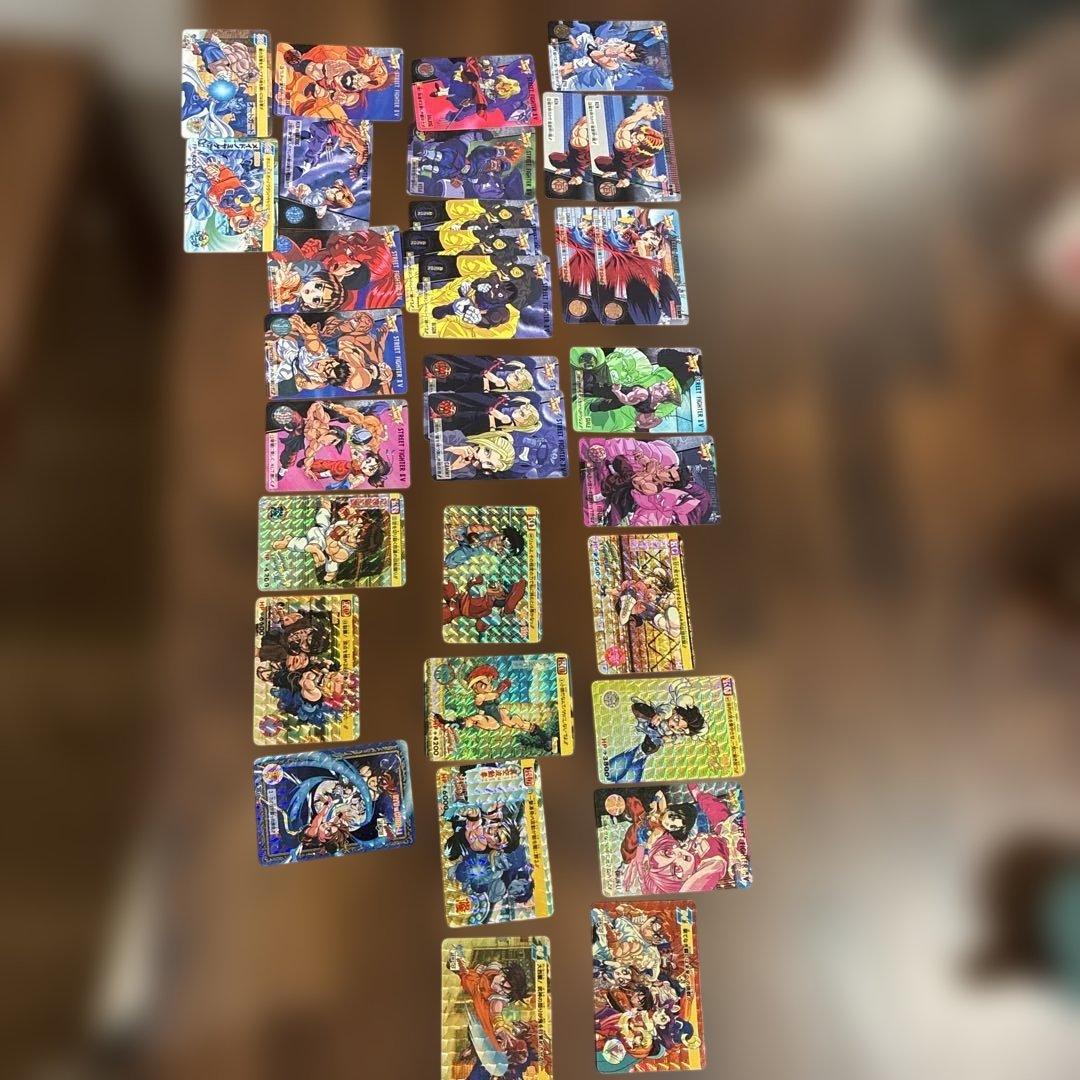 当時物》ストリートファイター カードダス まとめ売り - メルカリ