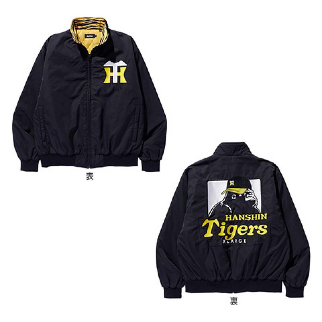 XLARGE x 阪神タイガース グラウンドコート S - メルカリ