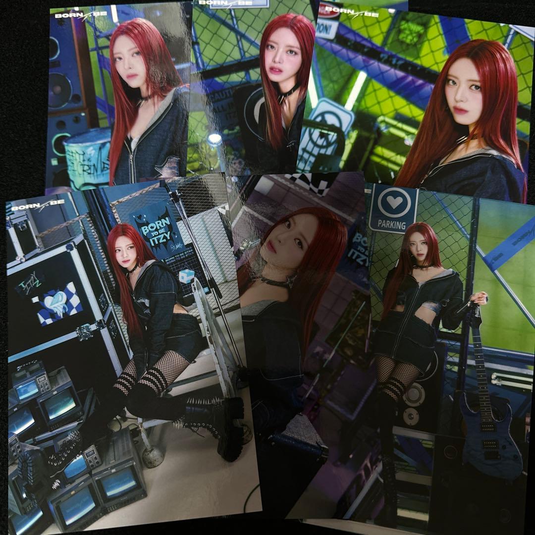ITZY BORN TO BE ラントレ ユナ 6枚セット - メルカリ
