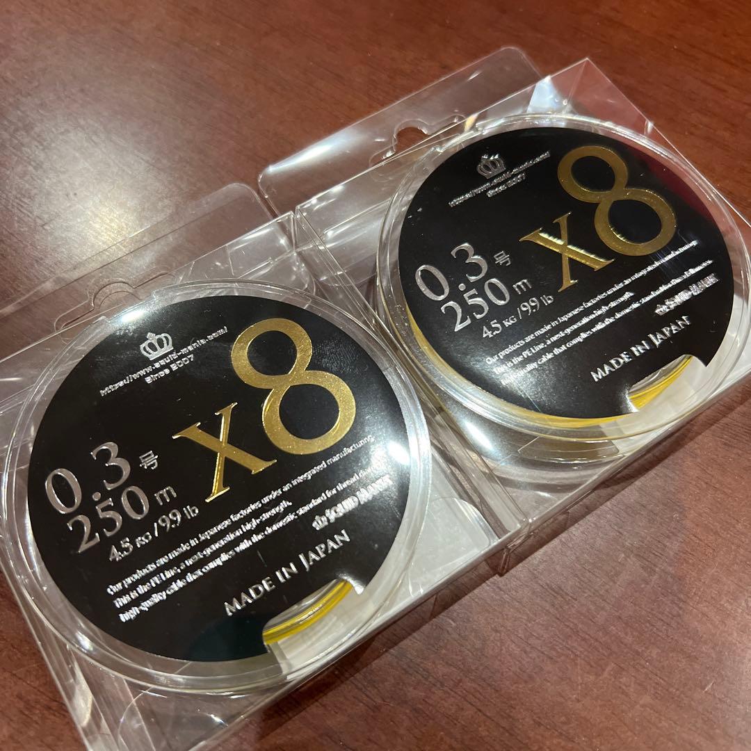 スクイッドマニア 15th数量限定PEライン 再販無し 0.3号250m スクイッドマニア 15th数量限定PEライン 再販無し 0.3号250m