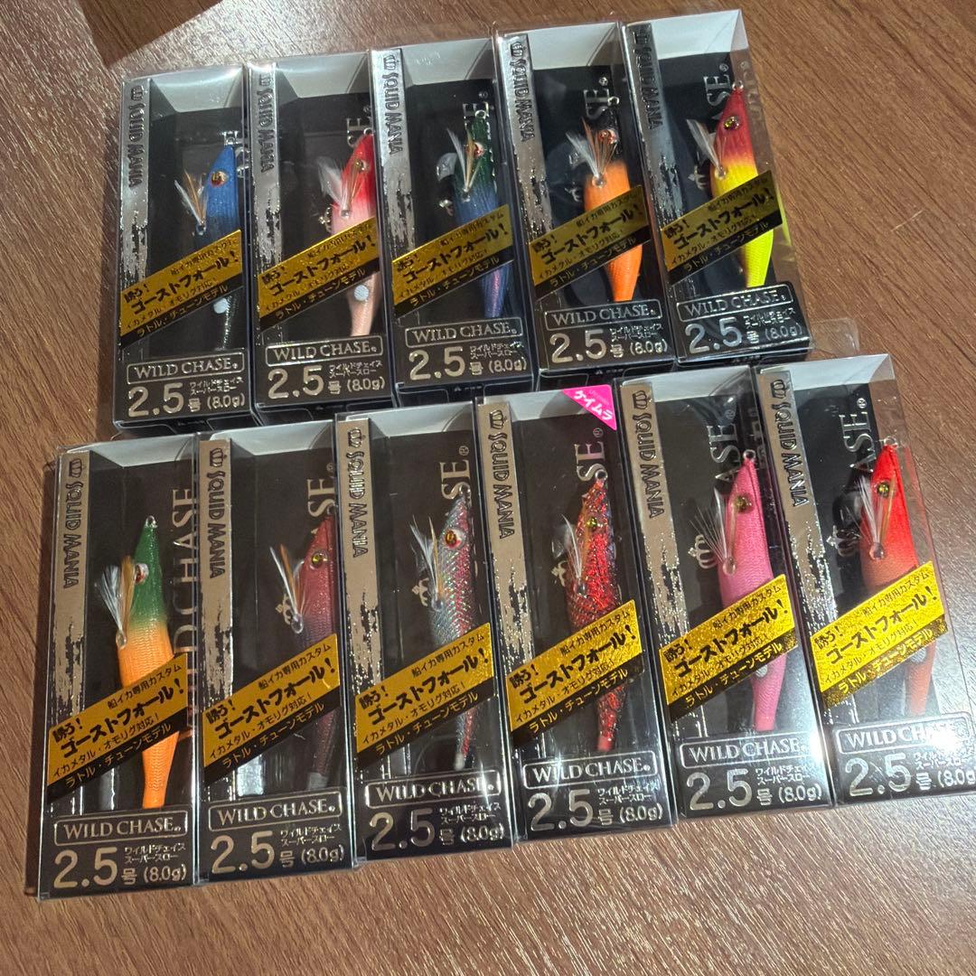 スクイッドマニア ワイルドチェイス 2.5号 ゴーストフォールラトル