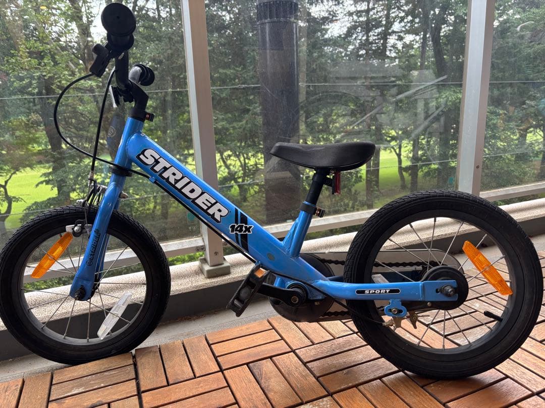 STRIDER 14X 青 キッズバイク STRIDER 14xストライダー 14X 14インチ スティールブルー 子供用自転車