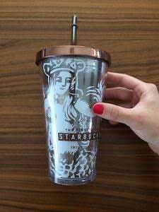 Starbucks first Starbucks マーメイド コールドカップ Starbucks 2024 China Anniversary Sea Blue Tumbler Mermaid Glass