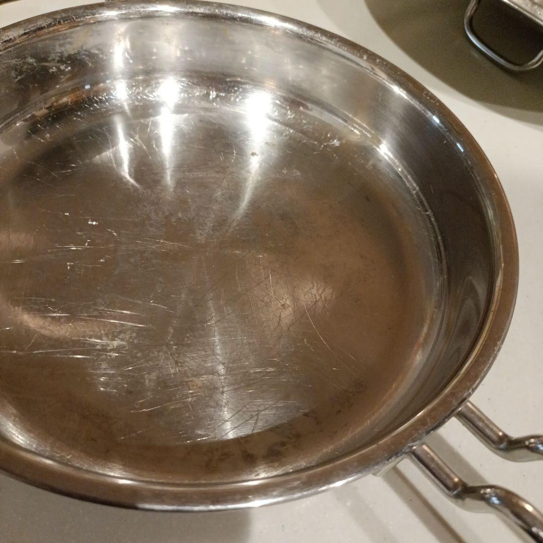 ジオプロダクト ステンレス フライパン 蓋付き - メルカリ