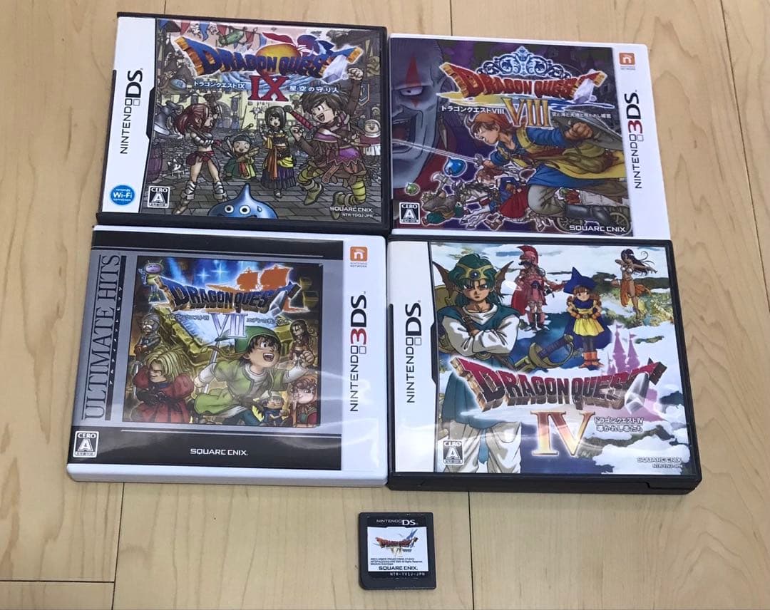 ドラクエ4•6•7•8•9 DS/3DS まとめ売り セット】ドラゴンクエスト まとめ売り DS 3DS ドラクエ ソフト
