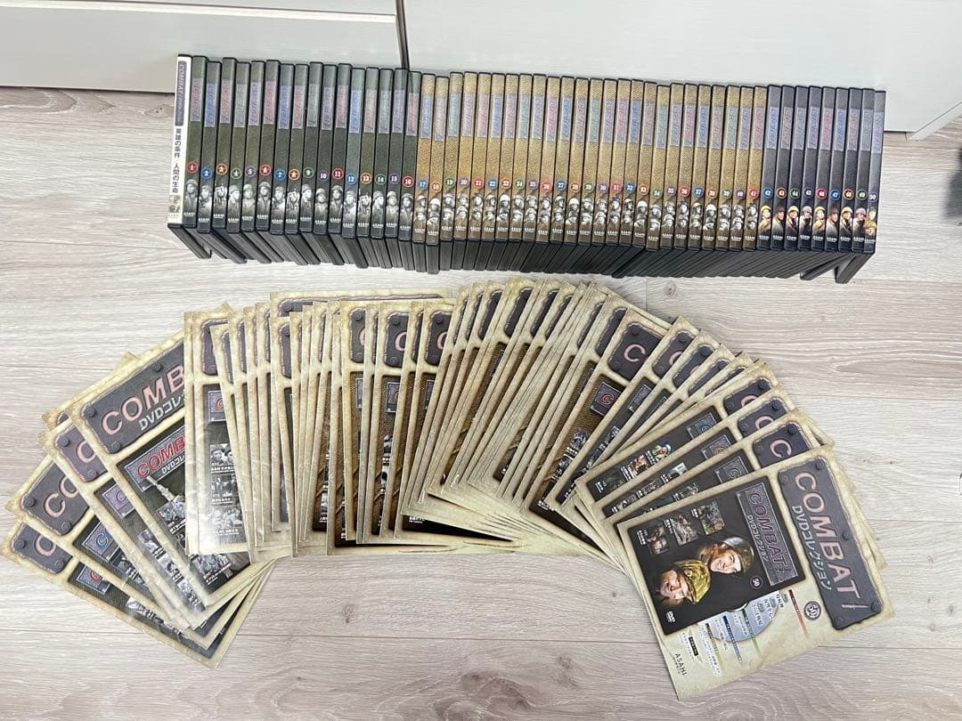 COMBAT DVD コレクション全1〜50巻＋シリーズガイド誌＋メダル付き