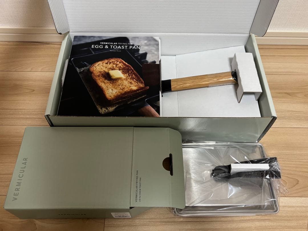 【新品未使用】VERMICULAR Egg & Toast Pan セット VERMICULAR(バーミキュラ) EGG & TOAST PAN (エッグ & トーストパン