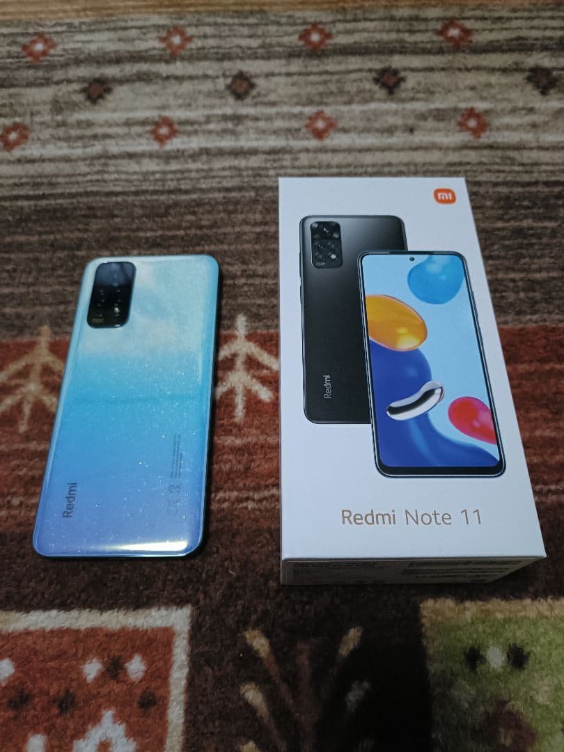 ARTEEFLOW-Xiaomi Redmi Note 11 グラデーションブルー