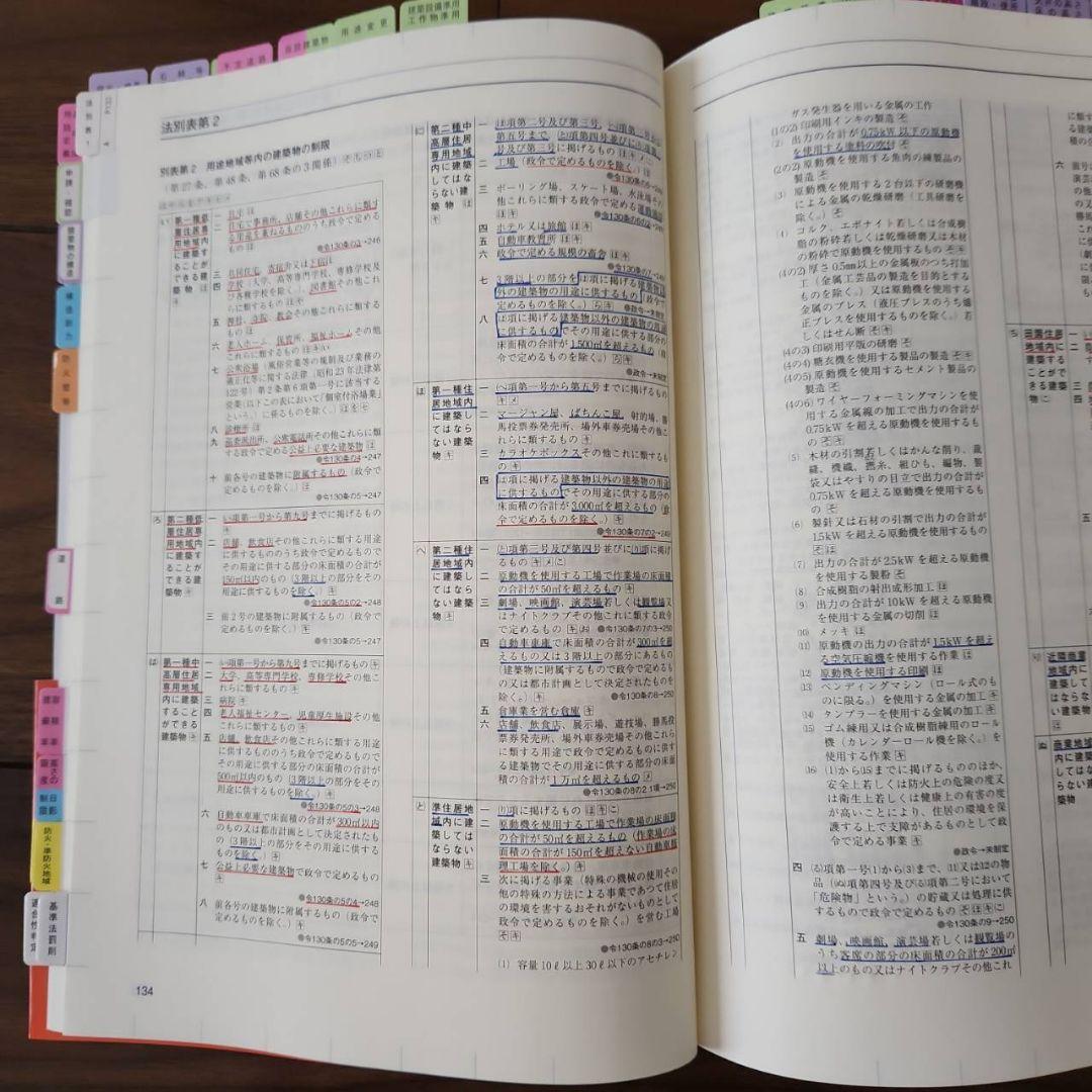 線引き済】建築関係法令集 法令編 令和8年 二級建築士 2026 総合資格