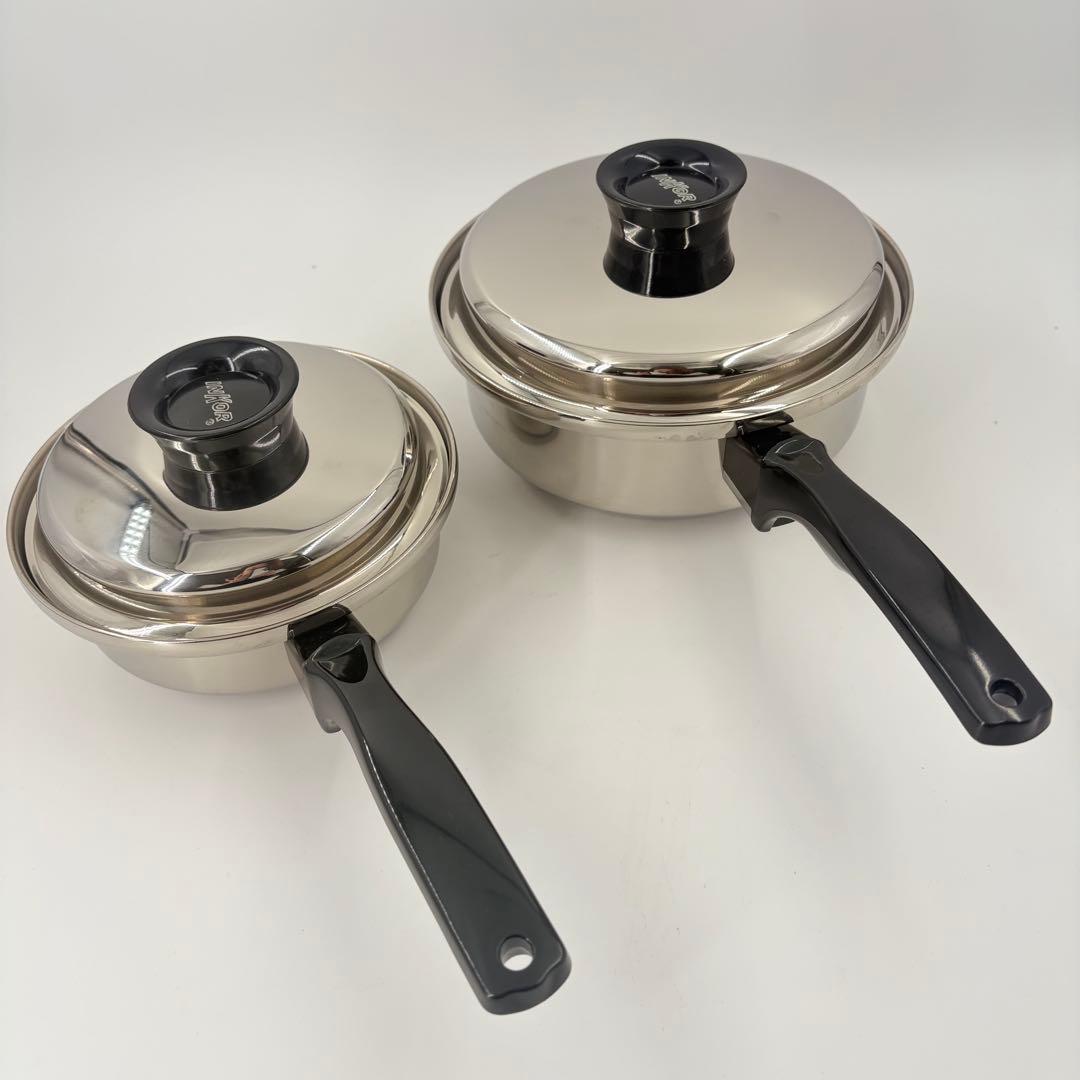 インコア 片手鍋 ステンレス鍋 1コート 2コート 未使用 ガス火対応