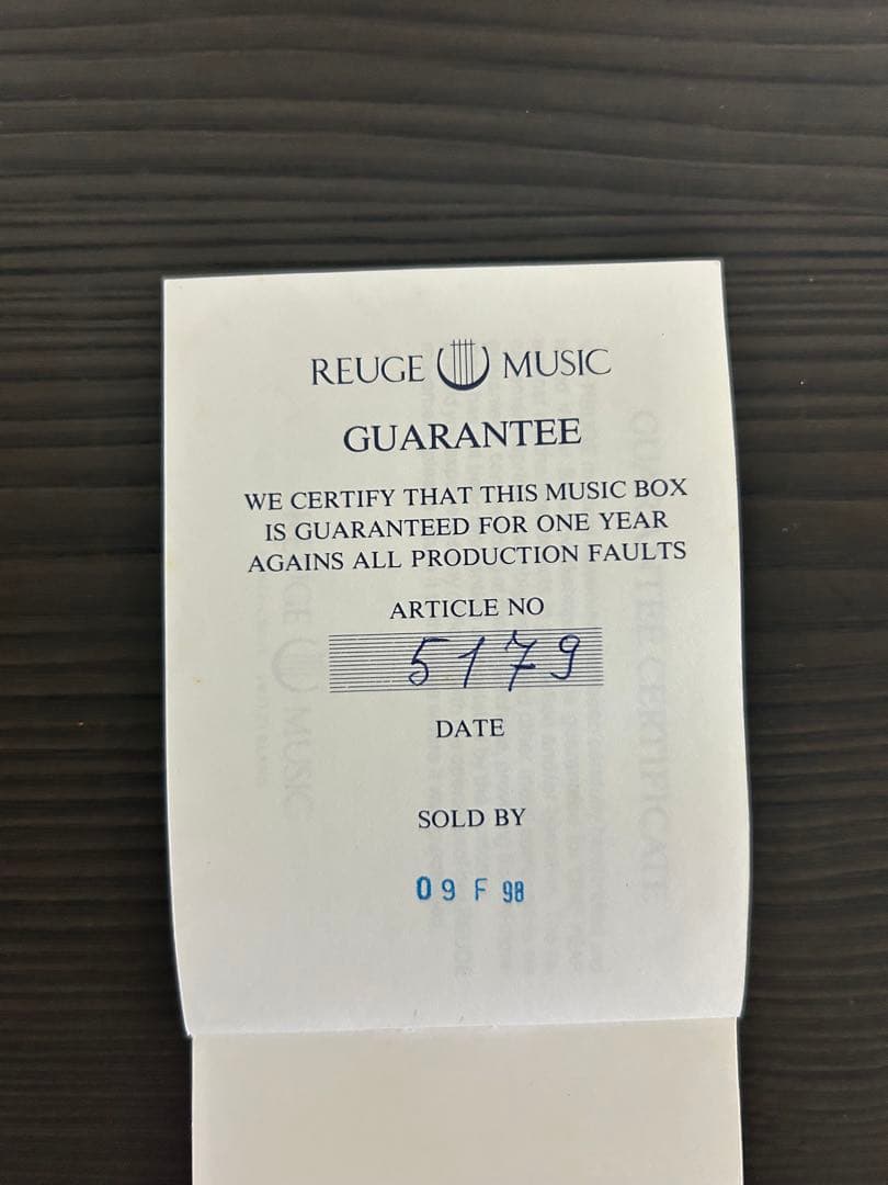 【初売りセール！！】オルゴール　リュージュ製　ダイアナ妃メモリアル