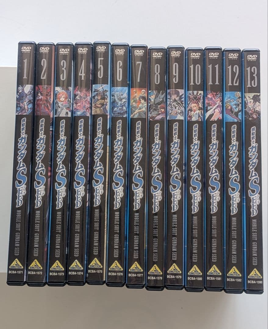 機動戦士ガンダムSEED DVD 全13巻セット - メルカリ